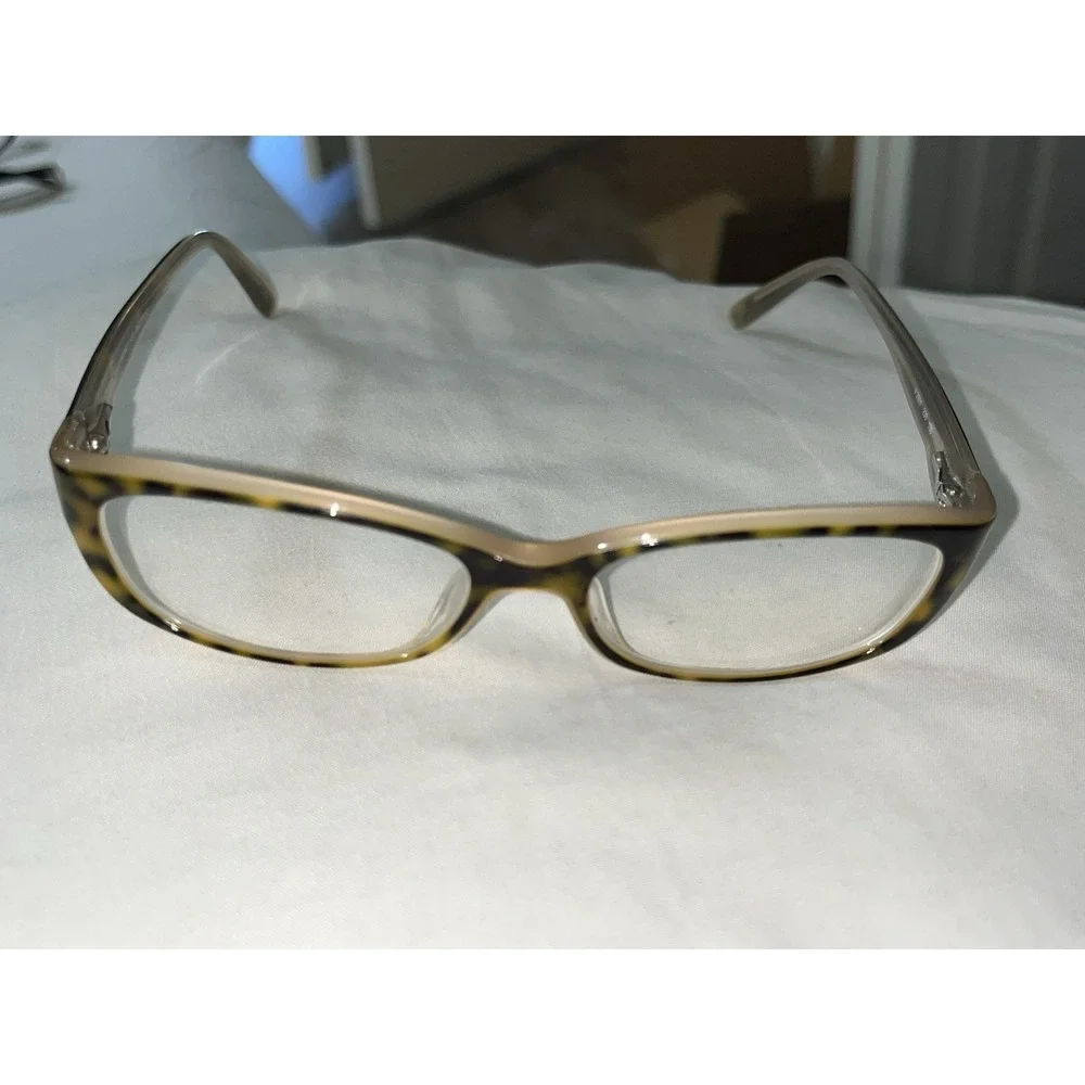 Valentino V2601 230 Eyeglasses Frames Brown Tortoise Clear Rectangular 52-16-130